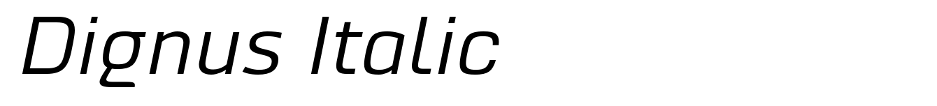 Dignus Italic